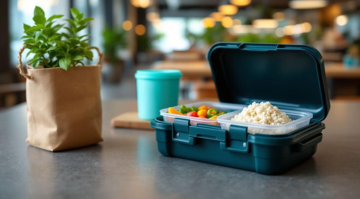 Repas zéro déchet au bureau : des astuces simples qui changent tout