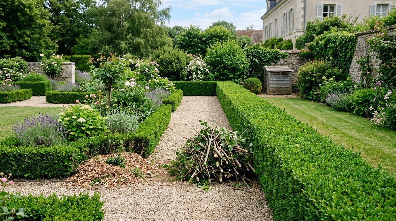 Que faire des branches après la taille des arbres et des haies ? 7 solutions utiles au jardin