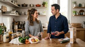 Zéro déchet en couple : convaincre son partenaire