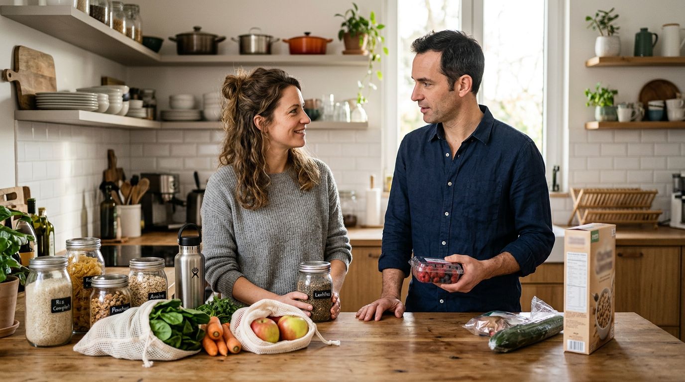 Zéro déchet en couple : que faire quand son conjoint ne veut pas suivre ?